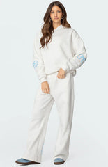 Edikted Bonney Bow Detail Hoodie
