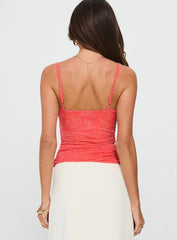 Attention On Me Top Orange