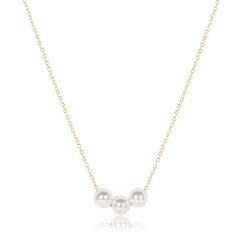 egirl 14" Necklace Gold - Joy Pearl