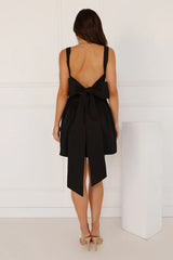 Daydreaming In Paris Mini Dress Black