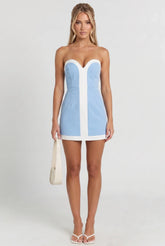Sunset Sculpt Romper Mini Dress
