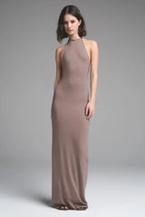 Skims Halter Long Dress