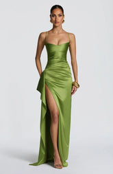 Helen Maxi Dress - Olive