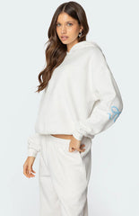 Edikted Bonney Bow Detail Hoodie