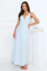 Soft Moonbeam Maxi Dress