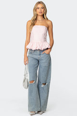 Everlee Bubble Hem Corset