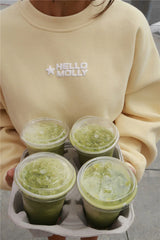 BASE Fleece Round Neck Sweatshirt Butter