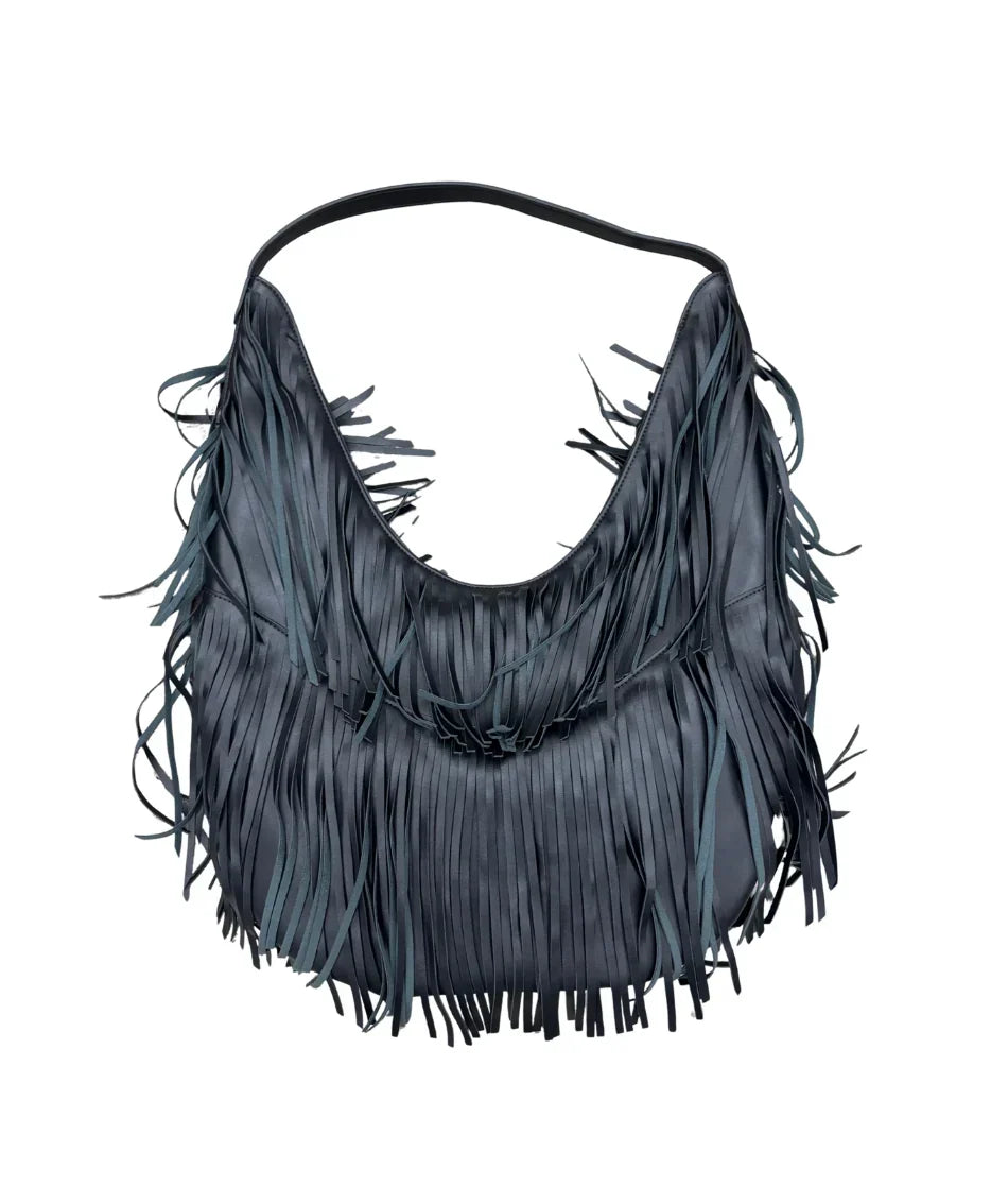 Oversized Fringe Bag